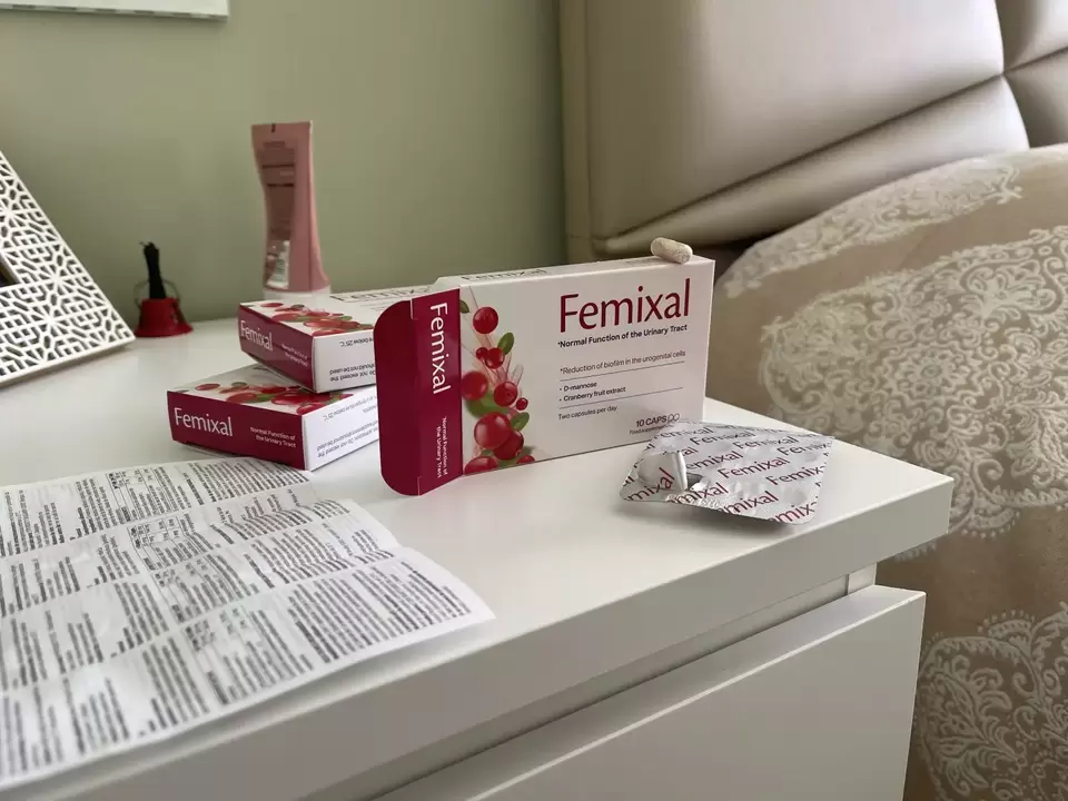 Femixal -Kapseln aus der Urininkontinenz